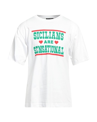 DOLCE&GABBANA T-shirt White 100% Cotton