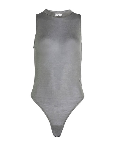 HERON PRESTON TOPWEAR Sage green 99% Viscose, 1% Elastane, Polyester