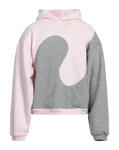 DIOR x ERL Hooded track jacket  Light pink 100% Cotton, Polyester, Polyamide