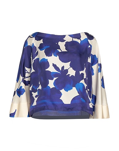 CO.GO Silk top Blue 100% Silk