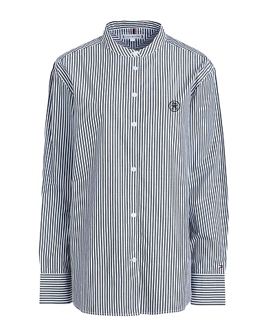 TOMMY HILFIGER Striped shirt Grey 100% Cotton