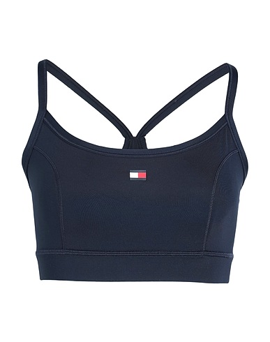 TOMMY HILFIGER Top Navy blue 78% Polyester, 22% Elastane