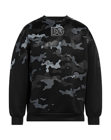 DOLCE&GABBANA Sweatshirt Black 70% Viscose, 30% Polyamide