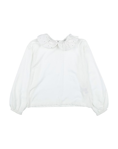 U+É T-shirt Bianco 92% Cotone, 8% Elastan
