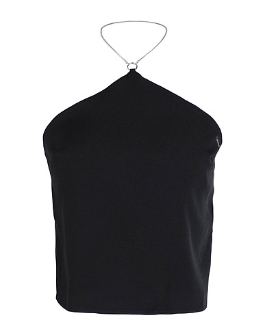 CALVIN KLEIN JEANS Top Black 95% Polyester, 5% Elastane