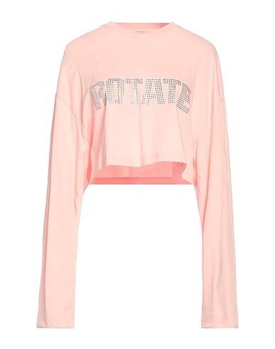 ROTATE BIRGER CHRISTENSEN Crop top Pink 100% Organic cotton