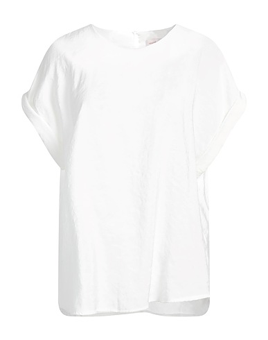 WHITE WISE Top White 87% Tencel™, 13% Polyester