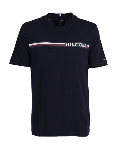 TOMMY HILFIGER T-shirt Midnight blue 100% Cotton
