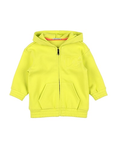 DOLCE&GABBANA Sweatshirt Lime green 95% Cotton, 5% Elastane