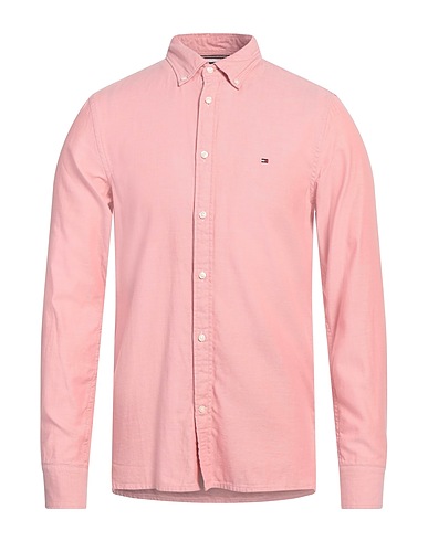 TOMMY HILFIGER Solid colour shirt Antique rose 100% Cotton