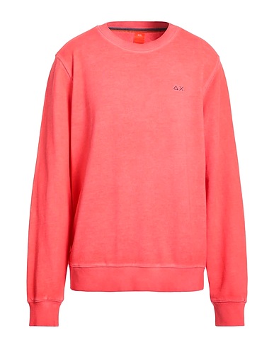SUN 68 Felpa Rosso 100% Cotone