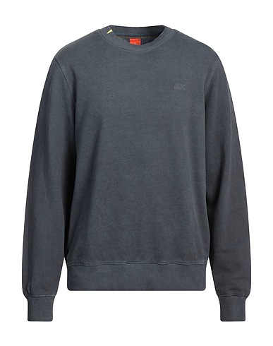 SUN 68 Sweatshirt Charcoal 100% Cotton