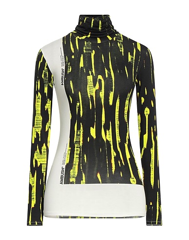 AMBUSH T-shirt Black 95% Viscose, 5% Elastane