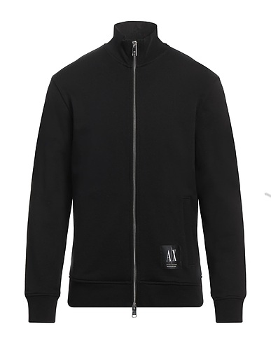 ARMANI EXCHANGE スウェット ブラック コットン 95% / ポリウレタン 5%
