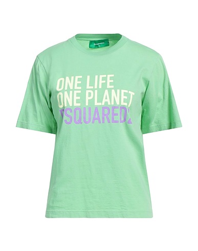 DSQUARED2 T-shirt Light green 100% Cotton