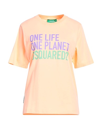 DSQUARED2 T-shirt Salmon pink 100% Cotton
