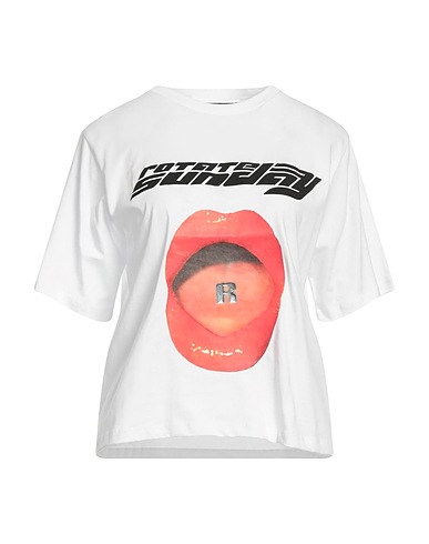 ROTATE BIRGER CHRISTENSEN T-shirt Bianco 100% Cotone