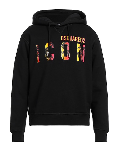 DSQUARED2 Sweatshirt NERO 100% Cotton, Elastane