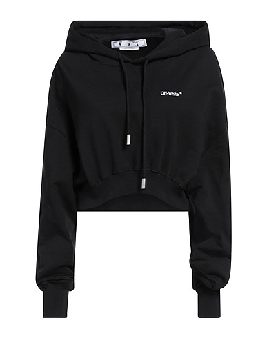 OFF-WHITE™ Hooded track jacket  Black 100% Cotton