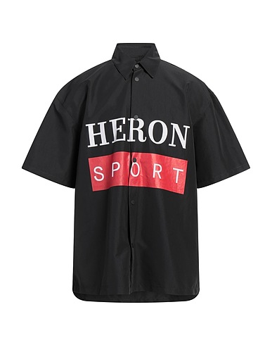 HERON PRESTON Hemden Schwarz 100% Polyester