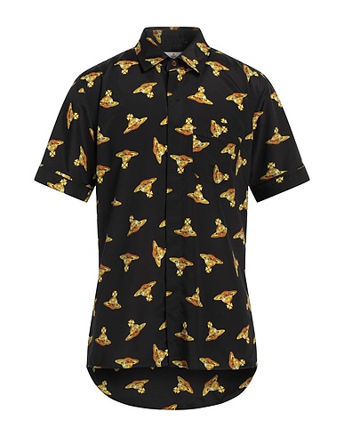 VIVIENNE WESTWOOD Camicia fantasia Nero 100% Poliestere