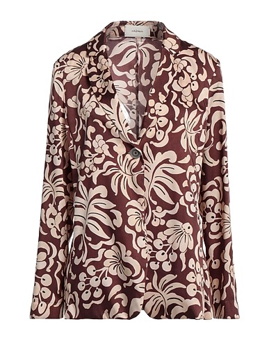 MALÌPARMI Пиджак BEIGE 100% Полиэстер