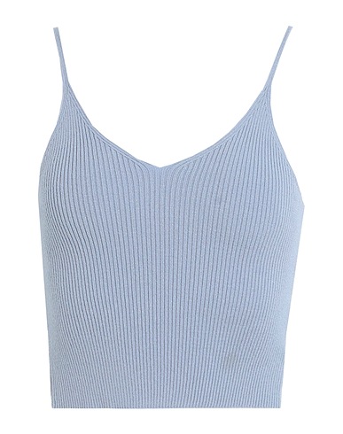 THE BODYSUIT OF BARCELONA Top Pastel blue 67% Viscose, 33% Polyester