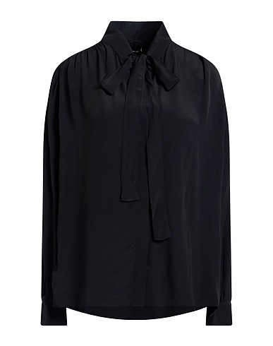 PINKO Solid color shirts & blouses 70% Acetate, 30% Silk