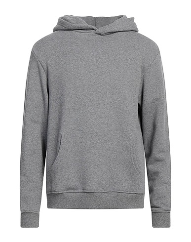 BUSCEMI Hooded sweatshirt Grey 60% Cotton, 40% Polyester
