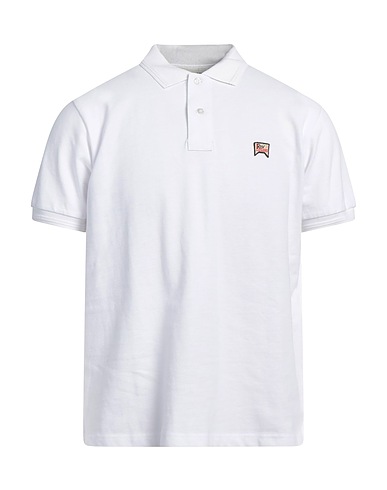 ROŸ ROGER'S Polo shirt White 100% Cotton