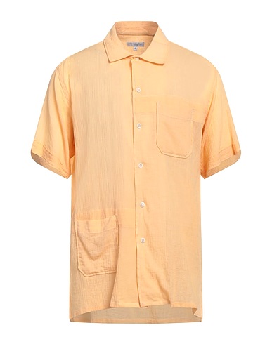 ENGINEERED GARMENTS Camicia tinta unita Albicocca 100% Cotone