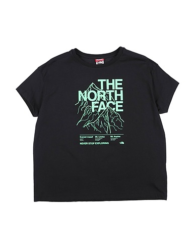 THE NORTH FACE T-shirt B MOUNTAIN LINE S/S TEE

 Black 100% Cotton