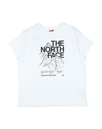 THE NORTH FACE B MOUNTAIN LINE S/S TEE

 White 100% Cotton