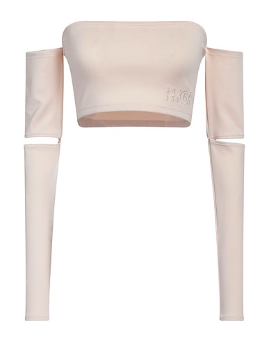 MM6 MAISON MARGIELA Top ROSA CHIARO 70% Polyester, 30% Elastane