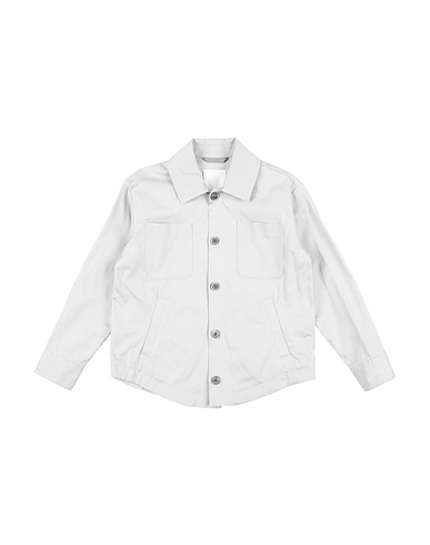 ELEVENTY Solid colour shirts & blouses Light grey 98% Cotton, 2% Elastane