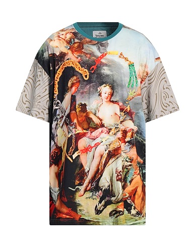 VIVIENNE WESTWOOD Oversize-T-Shirt Deep teal 100% Cotton