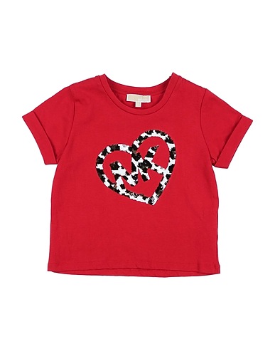MICHAEL KORS KIDS T-shirt Red 100% Cotton