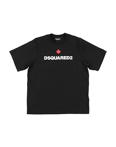 DSQUARED2 T-shirt Black 95% Cotton, 5% Elastane