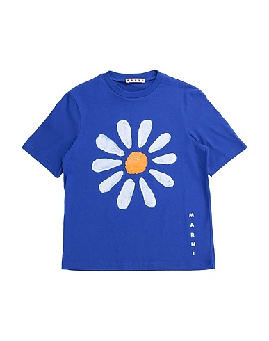 MARNI T-shirt Blue 100% Cotton, Polyester
