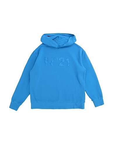 N°21 Hooded sweatshirt Azure 100% Cotton