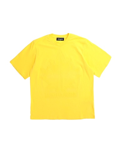 DSQUARED2 T-shirt Yellow 100% Cotton