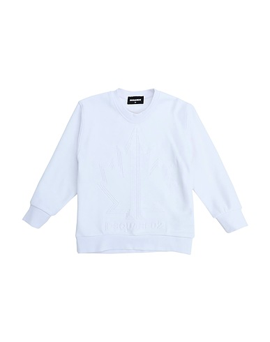 DSQUARED2 Sweatshirt White 98% Cotton, 2% Elastane