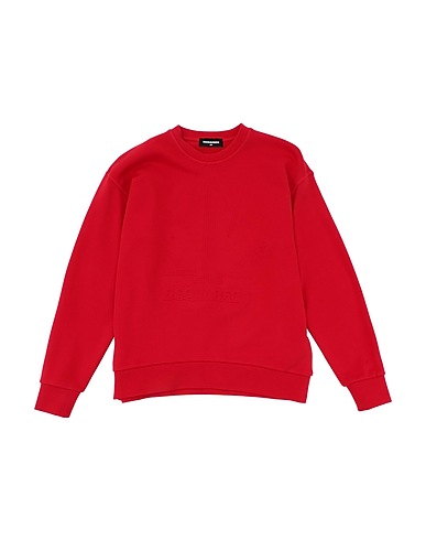 DSQUARED2 Sweatshirt Red 98% Cotton, 2% Elastane