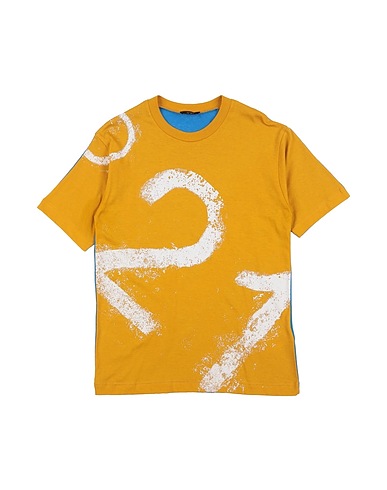 N°21 T-shirt Mustard 100% Cotton