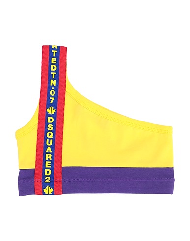 DSQUARED2 Top Yellow 90% Cotton, 10% Elastane