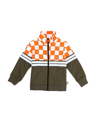 N°21 Sweatshirt VERDE MILITARE 100% Baumwolle