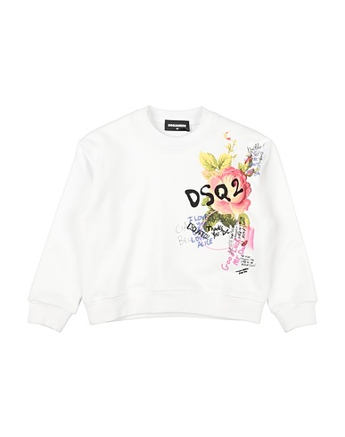 DSQUARED2 Sweatshirt White 100% Cotton