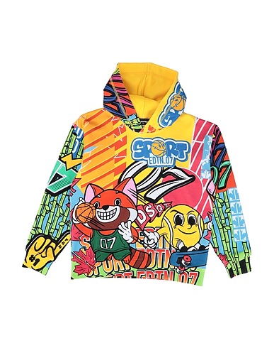 DSQUARED2 Hooded sweatshirt Yellow 100% Cotton