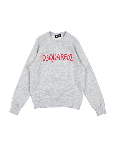 DSQUARED2 Sweatshirt Light grey 96% Cotton, 4% Rayon