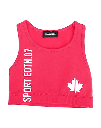 DSQUARED2 Top Porpora 90% Cotone, 10% Elastan